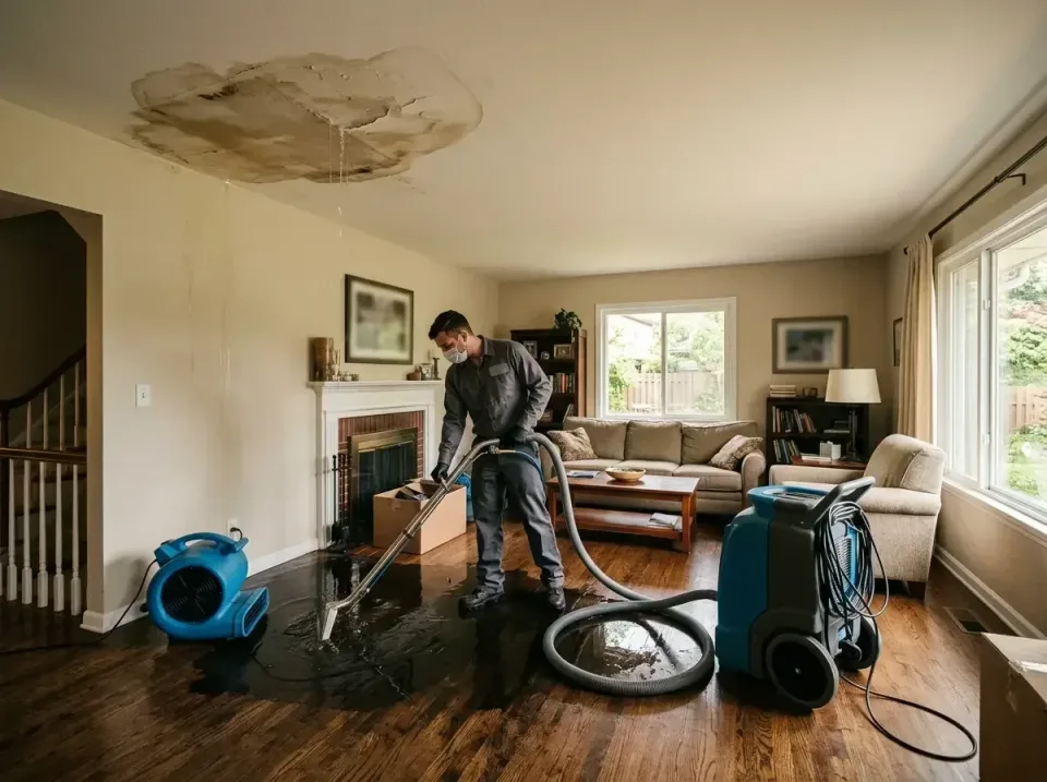 attic-pipe-burst-ceiling-drip-008 — frequently asked questions, Water Damage Restoration & Carpet Care in Great Bend, KS